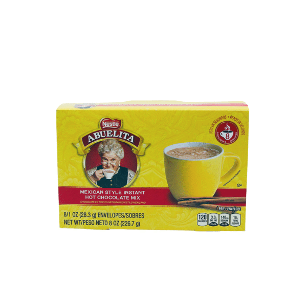 Nestlé Chocolate Abuelita Caja con 8 sobres 8 oz