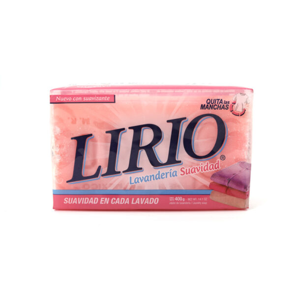 Lirio Jabon en Barra 400g