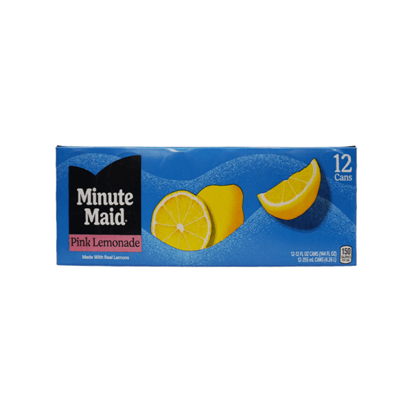 Minute Maid pink Lemonade 12 pk