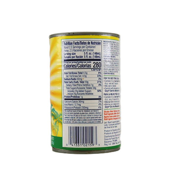 Goya Pina Colada Mix 12 oz