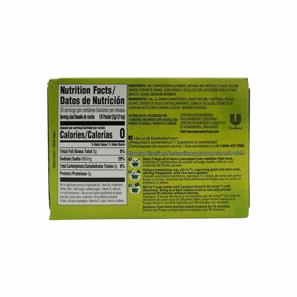 Knorr Mi Arroz Blanco 4.59 oz