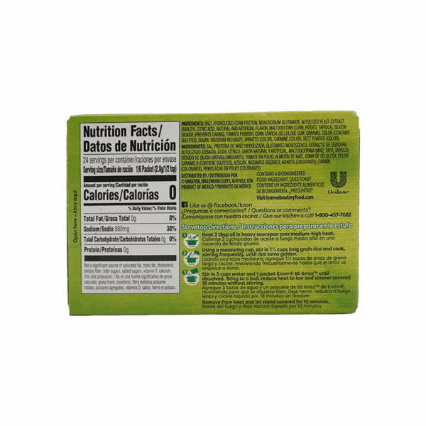 Knorr Mi Arroz Rojo 2.39 oz