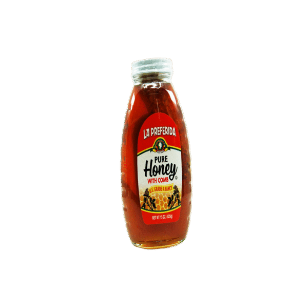 La Preferida Honey W/ Comb 15 oz