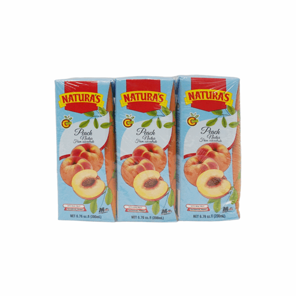 Naturas Durazno tri pack