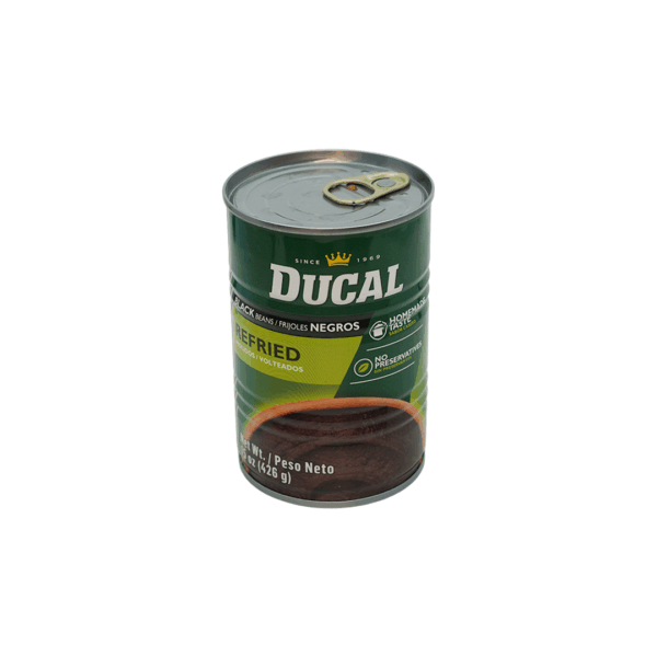 Ducal Frijol Negro Refrito 15 oz
