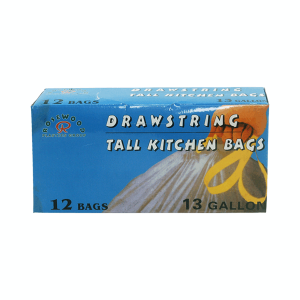 Rosewood Drawstring Bolsas para Basura 13 Gl
