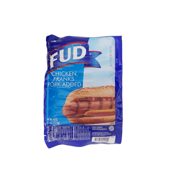 Fud Salchicha de Pollo y Puerco 2.55 Lb