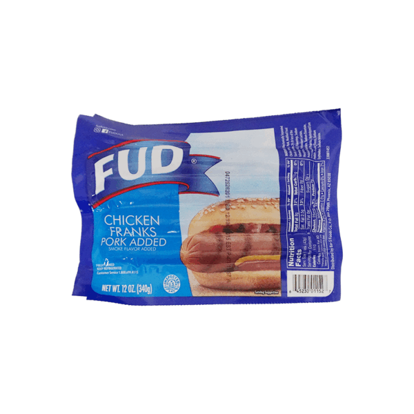 Fud Salchicha de Pollo y Puerco 12 oz