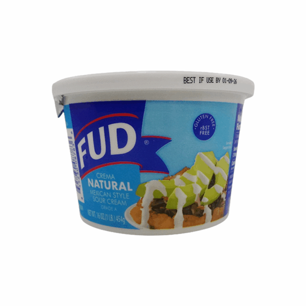 Fud Crema Natural 16 oz