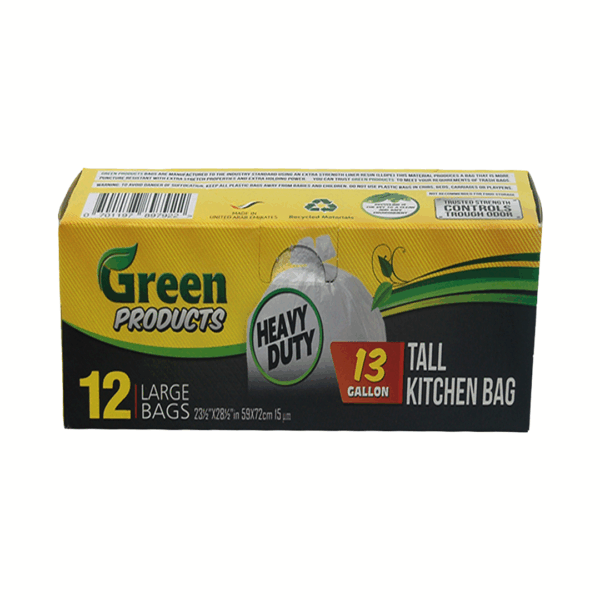 Green Heavy Duts 13 gallon