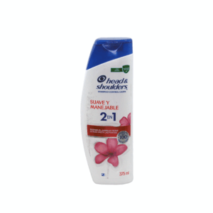 Head & Shoulders 2 en 1 suave 375 ml
