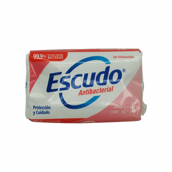 Jabon Escudo Antibacterial Rosa 150 G