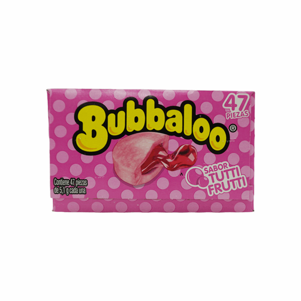 Adams Bubbaloo TutiFruti 47 pz