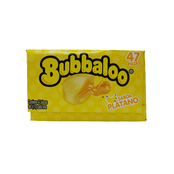 Adams Bubbaloo Platano 47 pz