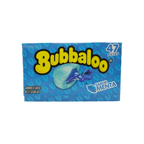 Adams Bubbaloo Menta 47 pz