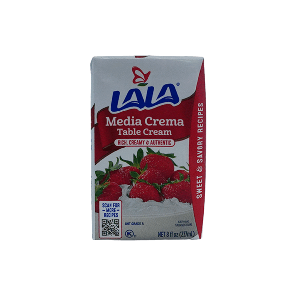 Lala Media Crema 8 oz