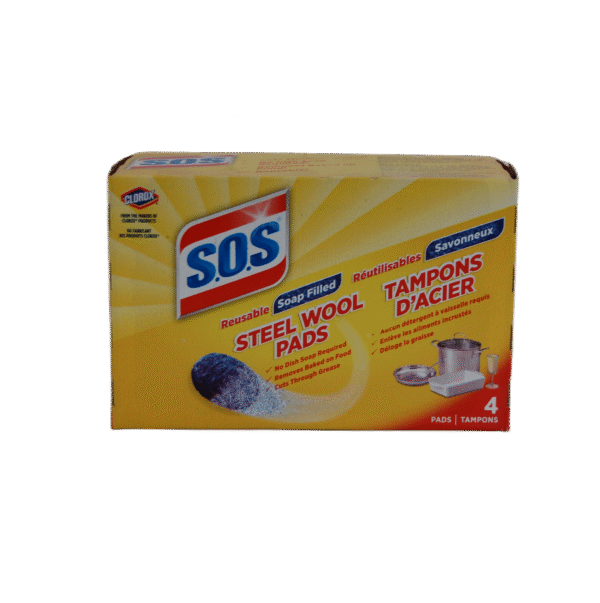 Clorox SOS Steel Wool 4 pds