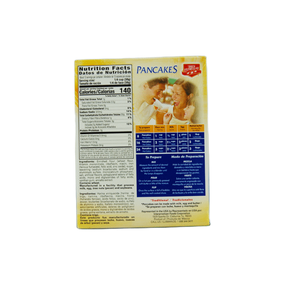 Tres Estrella Pancakes tradicional 17.6 oz