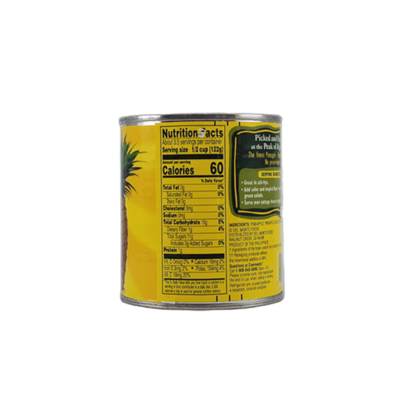 Del monte Trozos de Pina 15.25 oz