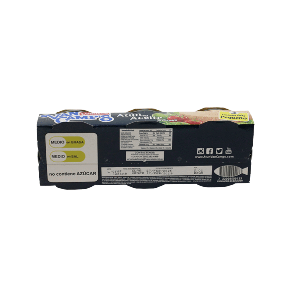 Van Camps Lomitos Girasol 3 pack