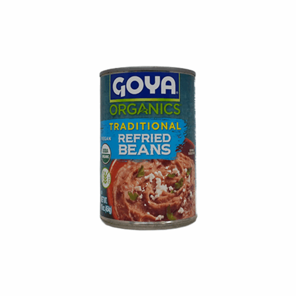Goya Organic Traditional ref beans 16 oz
