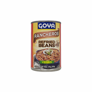Goya Frijole Pintos Refritos Vegano (Rancheros) 16 oz