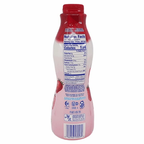 El Mexicano Yogurt Fresa 28 oz