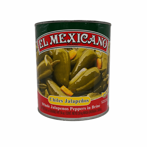 El Mexicano Jalapeno Entero 6 lb