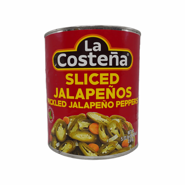 La Costena Chile Jalapeño en Rajas 5 lb