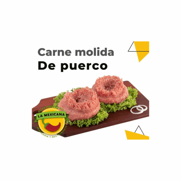 Carne Molida de Puerco