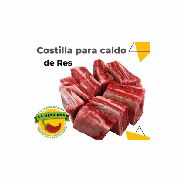 Costilla de Res para Caldo