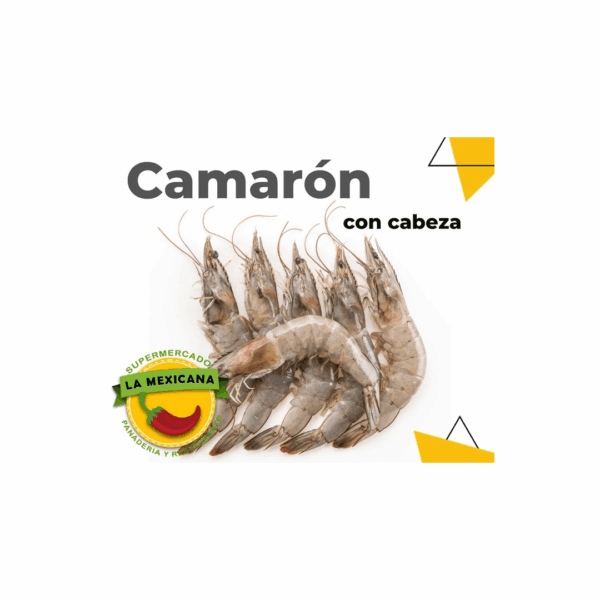 Camaron con Cabeza