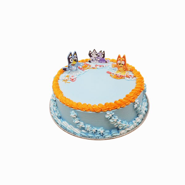 Pastel de blue 9" x 4" de 3 leches (order 3 days in advance)